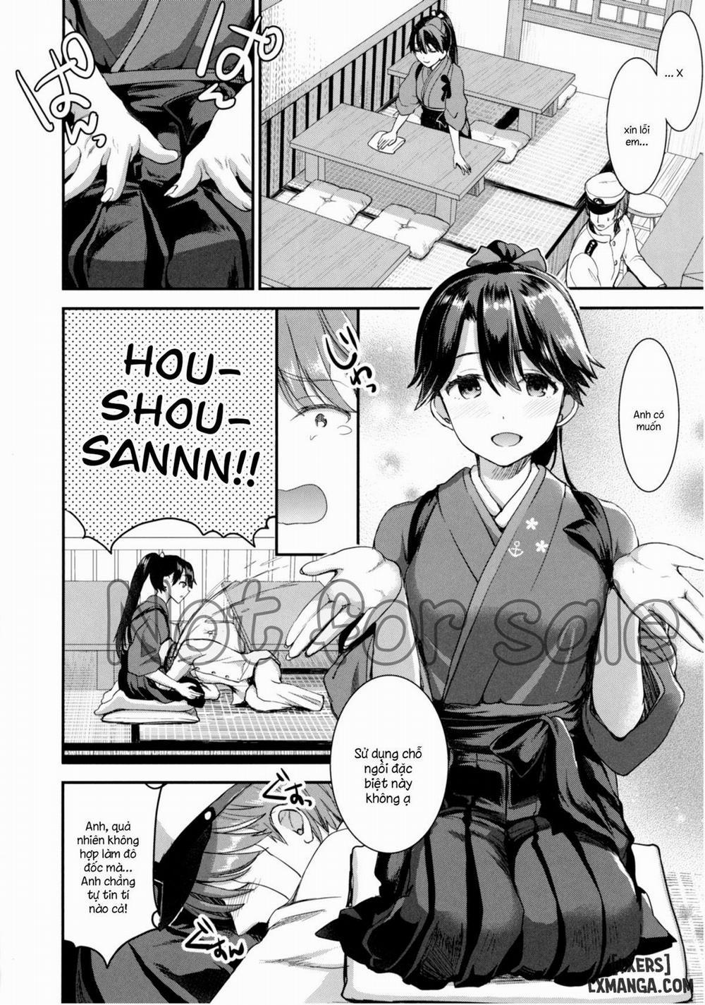 Teitoku o Dame ni Suru Junyuu Tekoki Houshou Hen Oneshot trang 3