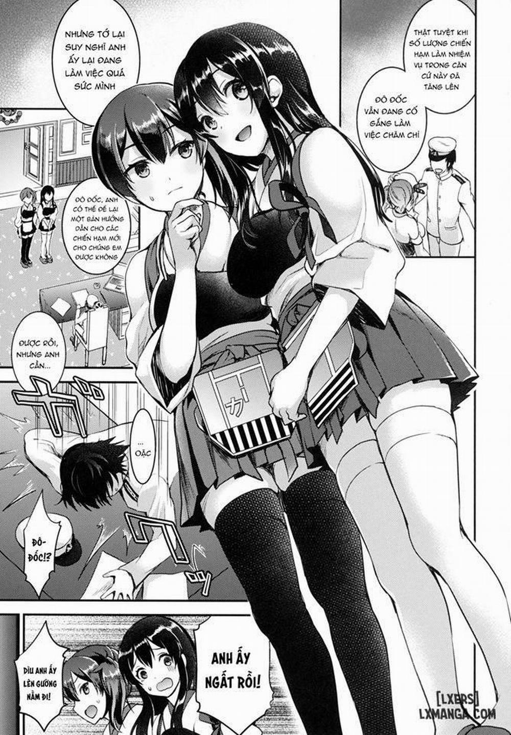 Teitoku o Dame ni Suru Junyuu Tekoki Oneshot trang 2