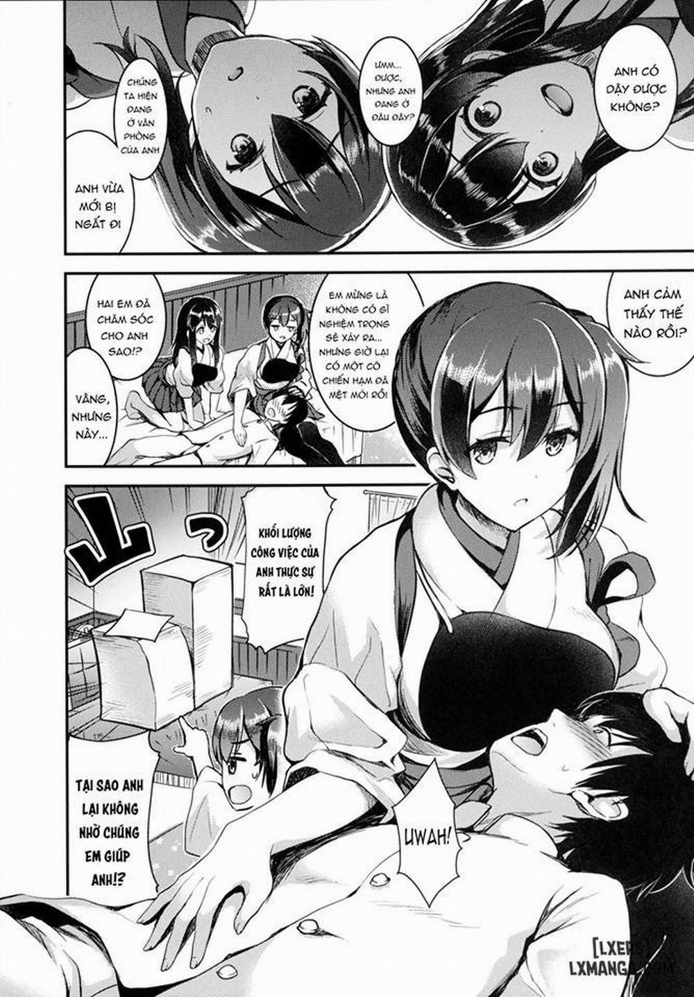 Teitoku o Dame ni Suru Junyuu Tekoki Oneshot trang 3