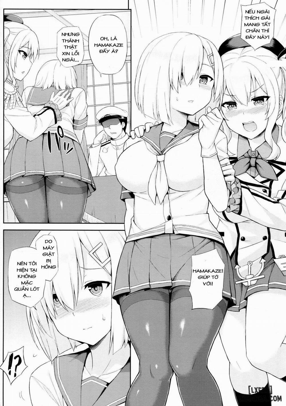 Teitoku-san, Tights Soubi wa Shiyou desu Oneshot trang 2