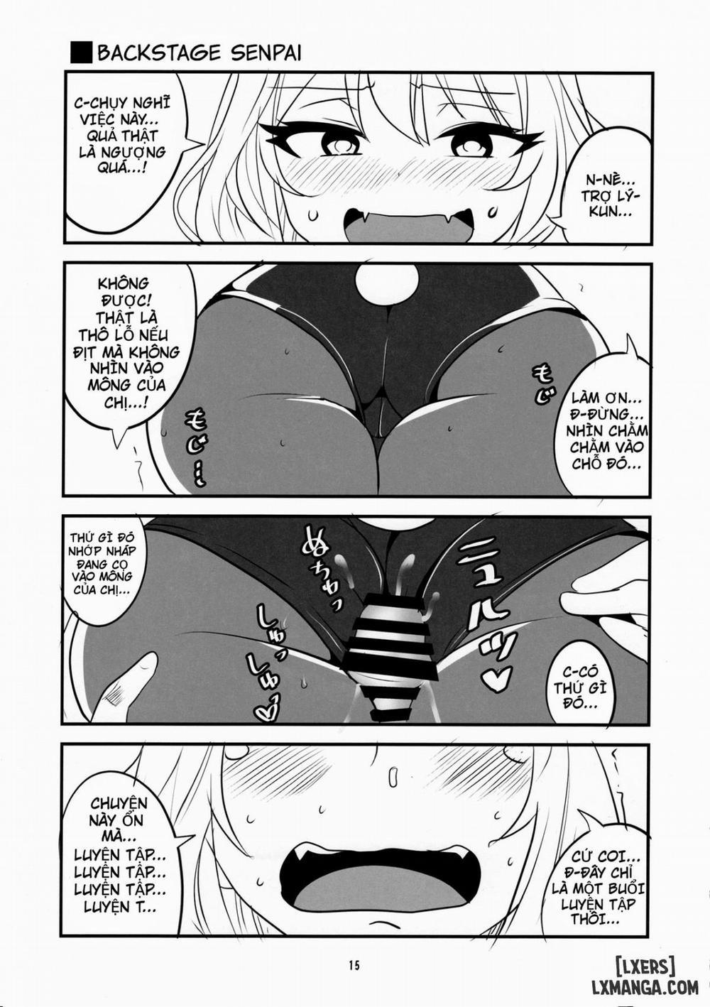 Tekoki Senpai Oneshot trang 10