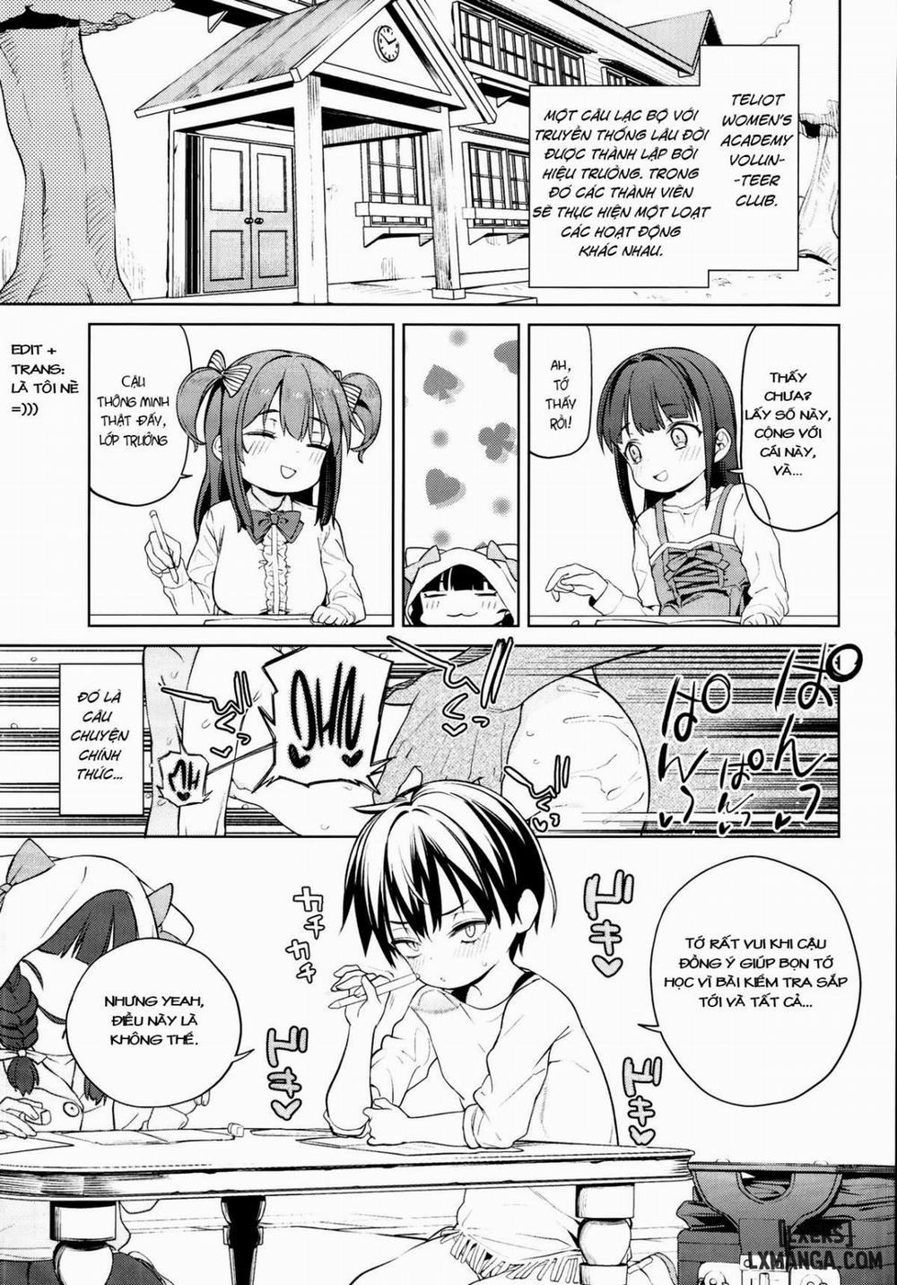 Teliot Jogakuen Benjo Onaho-bu Mesugaki Hen Oneshot trang 1