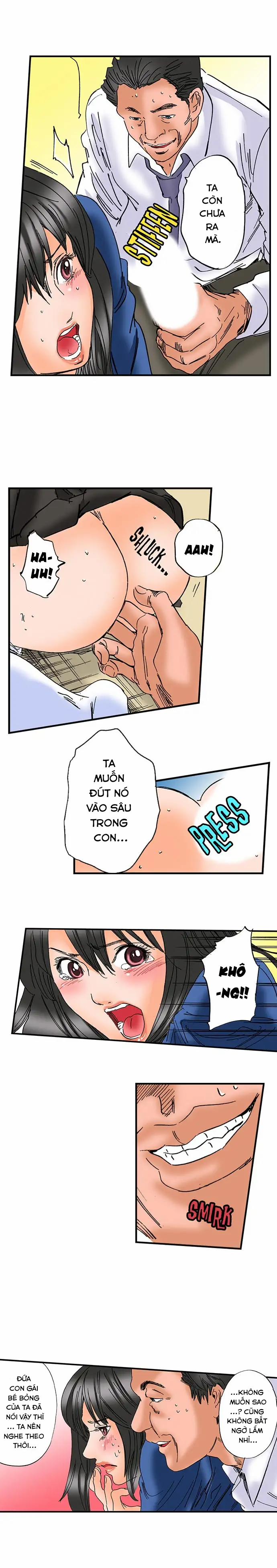 Tên cha dượng có mưu đồ với cô con gái. 11 0 Bị hãm hiếp trong lớp học!!! trang 6