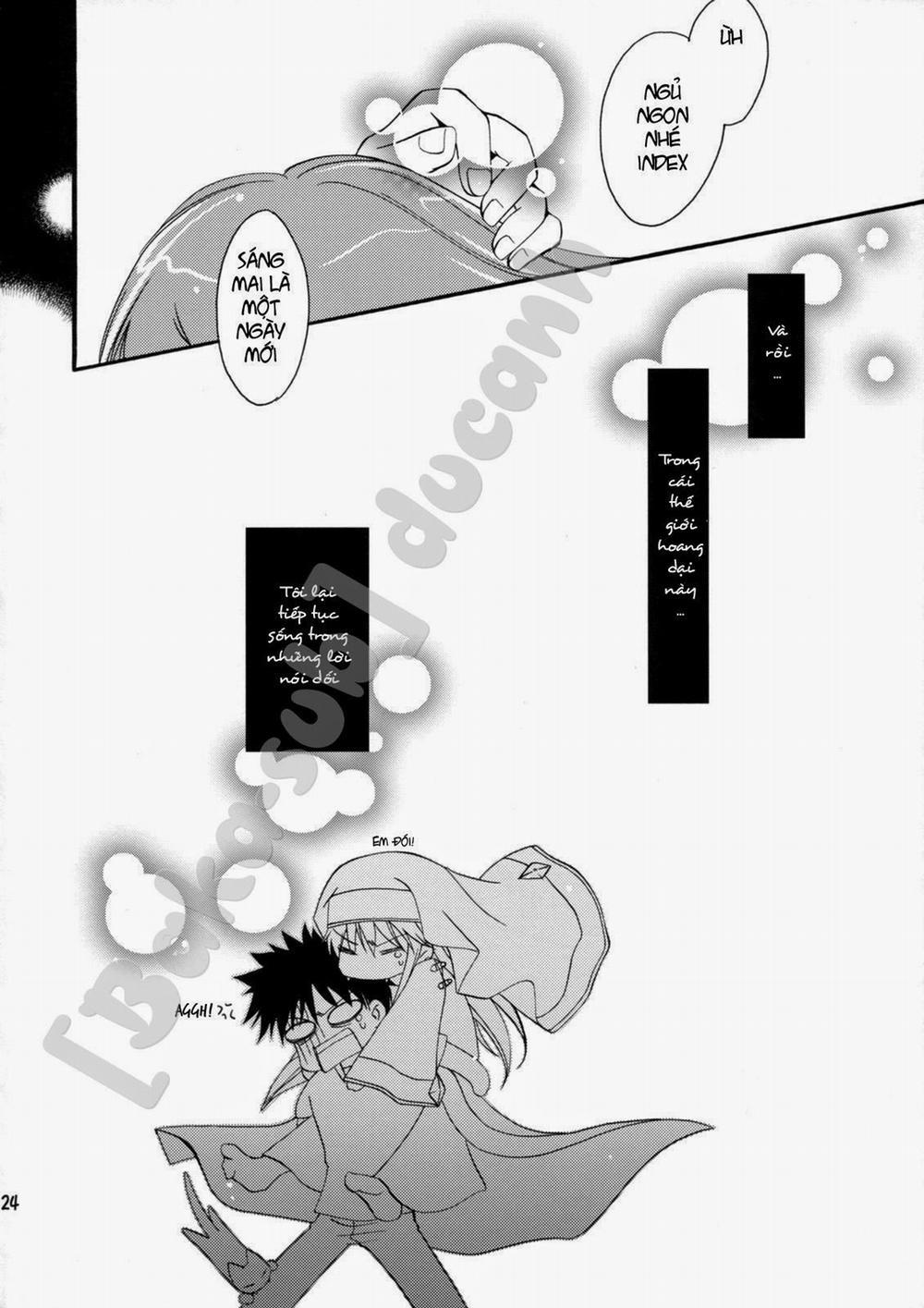 Tengoku Yori Yaban - WILDER THAN BLUE HEAVEN (Toaru Majutsu No Index) Oneshot trang 22