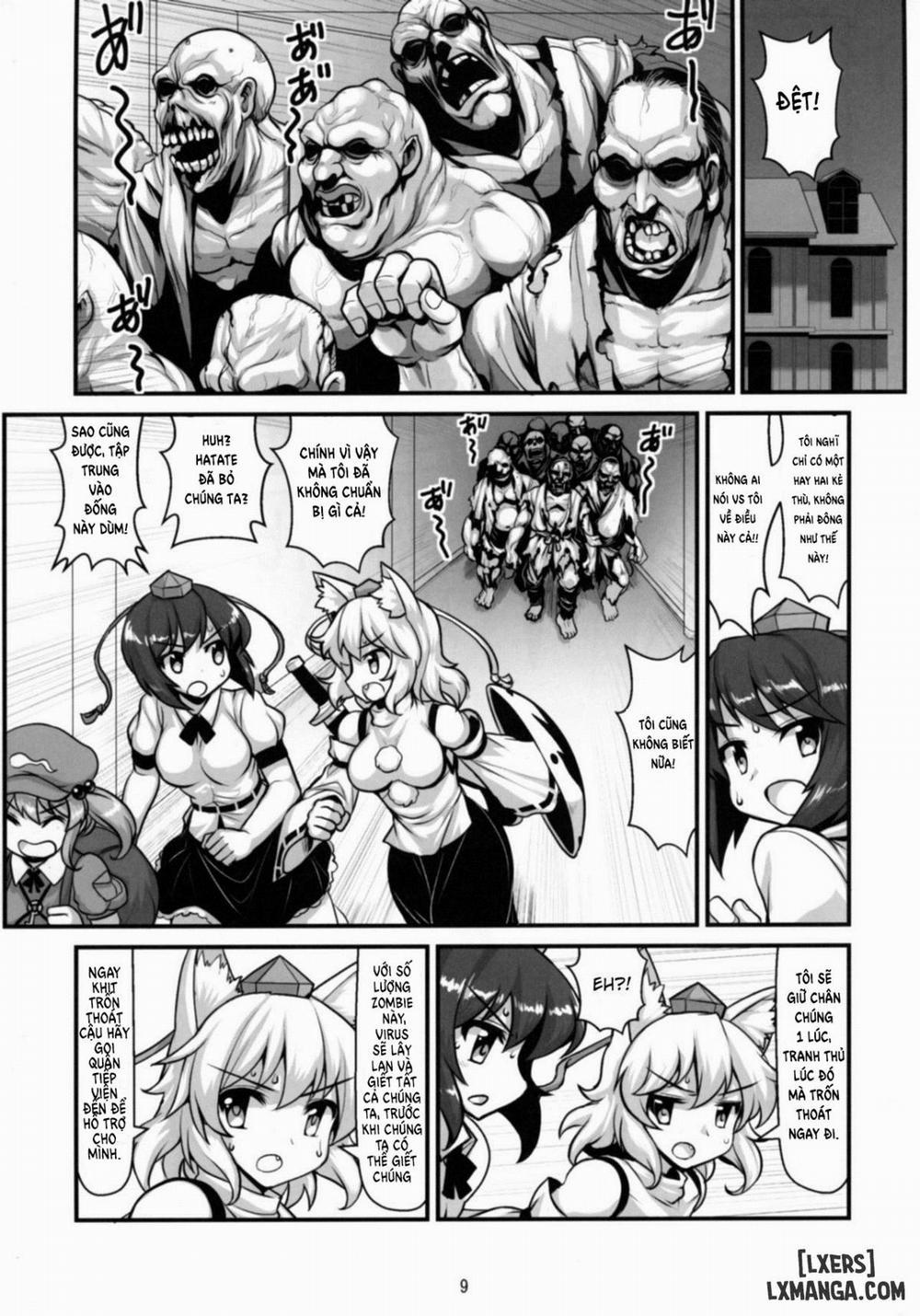 Tengu vs Bio Hazard Oji-san Oneshot trang 10