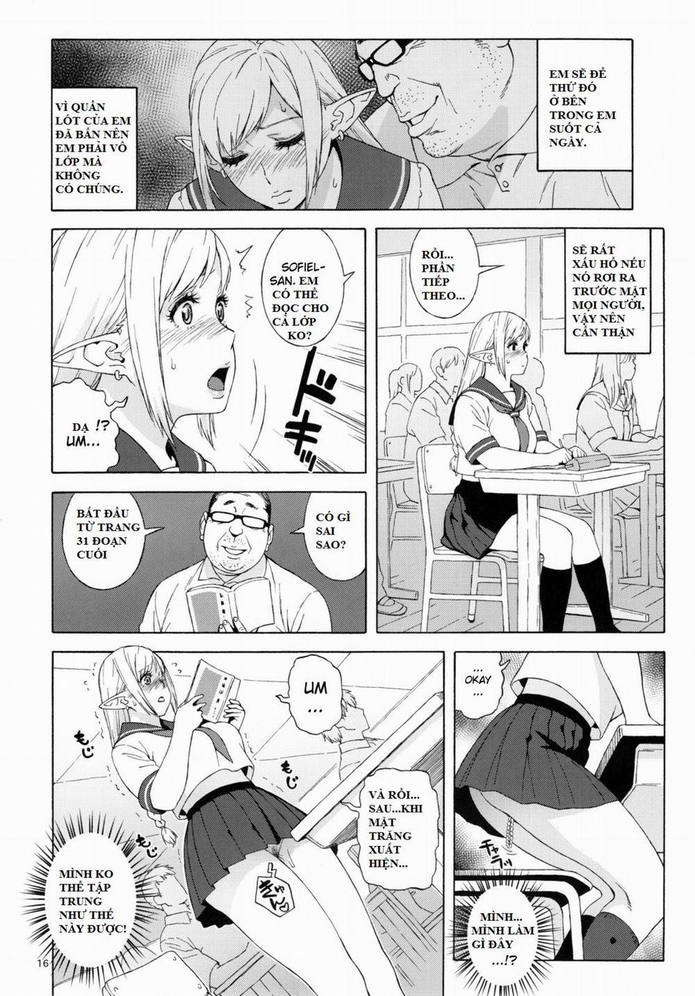 Tenkousei JK Elf 2 -Kegasareta Konyaku no Akashi- Oneshot trang 11