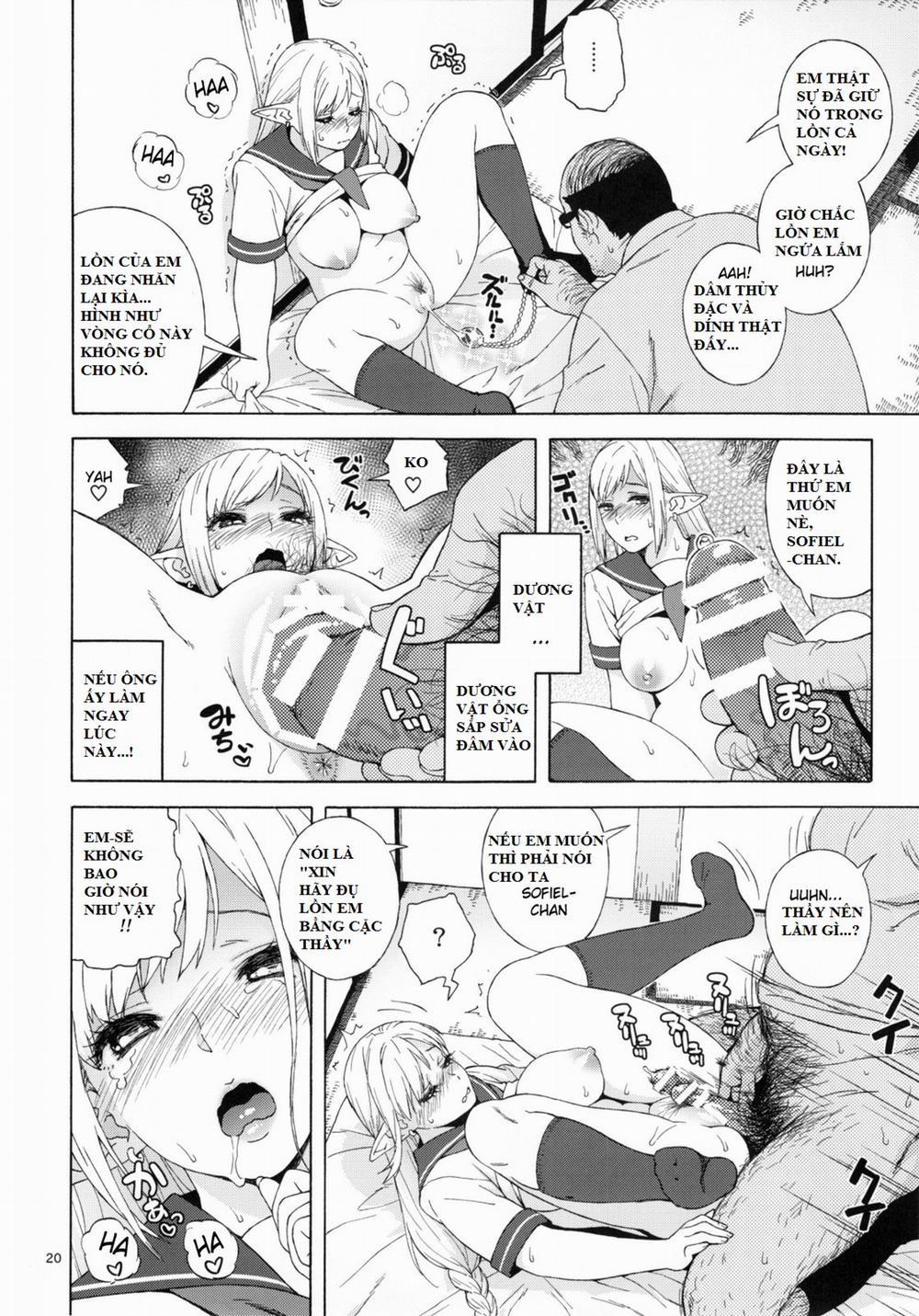 Tenkousei JK Elf 2 -Kegasareta Konyaku no Akashi- Oneshot trang 15