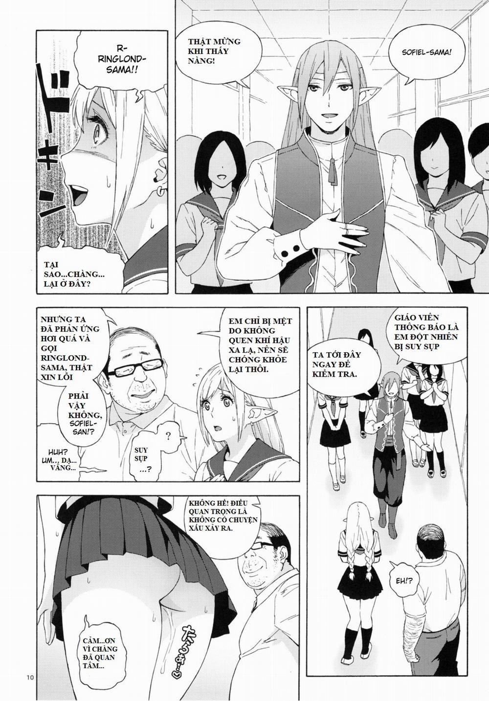 Tenkousei JK Elf 2 -Kegasareta Konyaku no Akashi- Oneshot trang 5