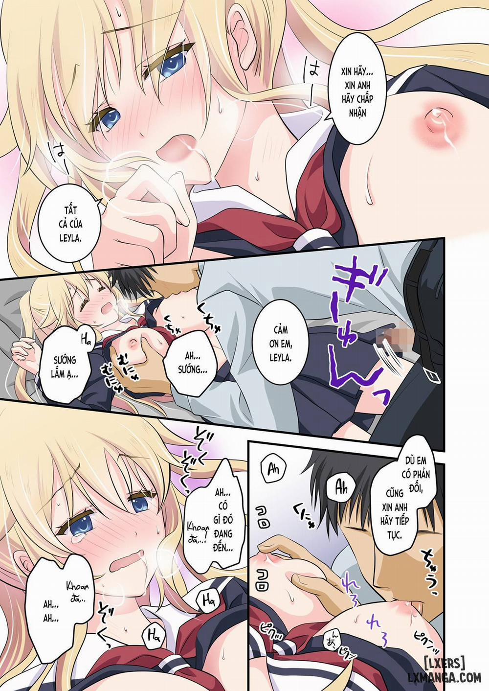 Tennen-kei Gaikokujin Bishoujo o Ie no Mae de Hirotta Hanashi Oneshot trang 19