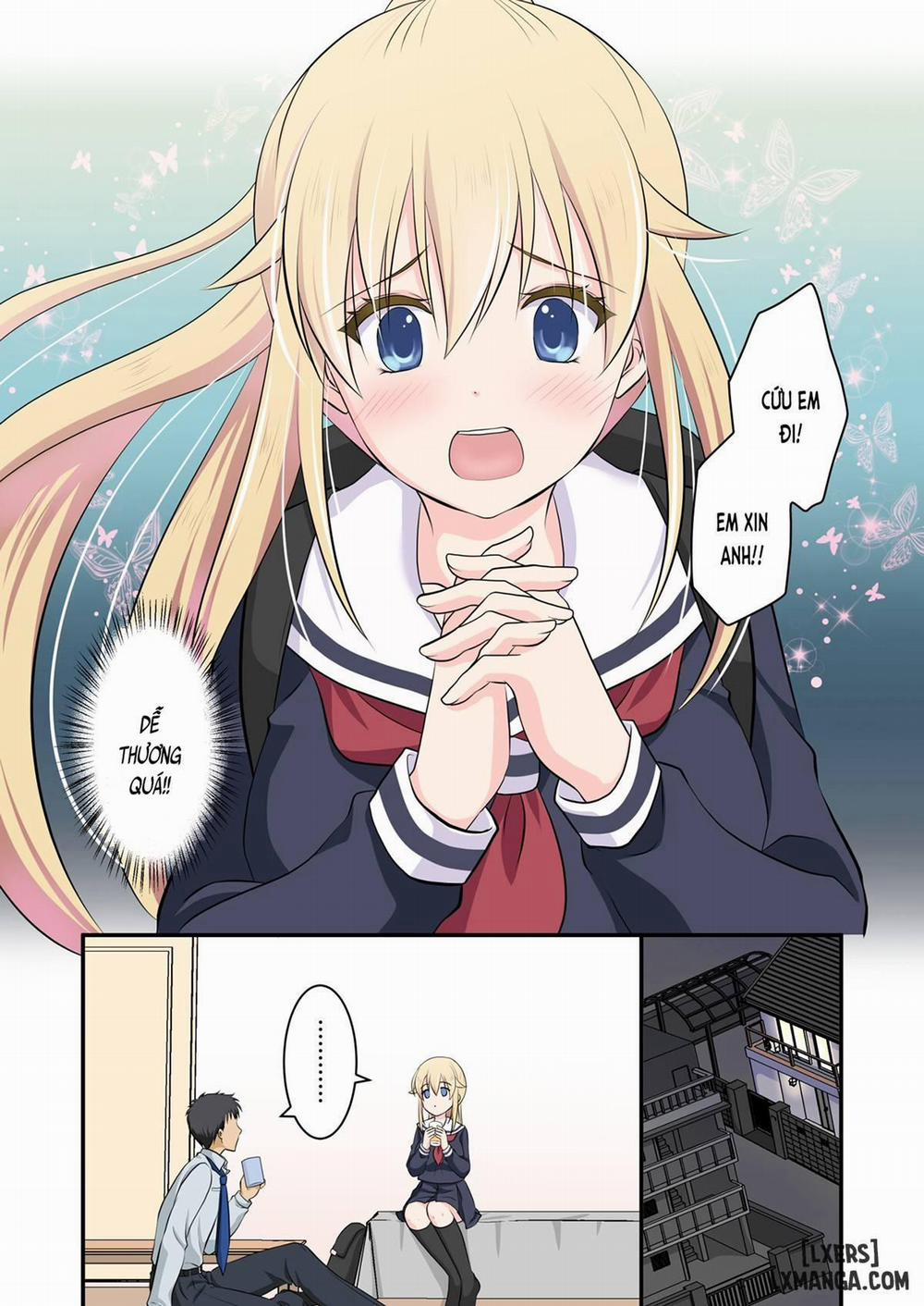 Tennen-kei Gaikokujin Bishoujo o Ie no Mae de Hirotta Hanashi Oneshot trang 2