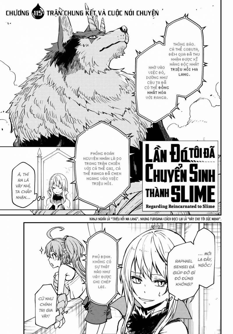 Tensei Shitara Slime Datta Ken 115 trang 1