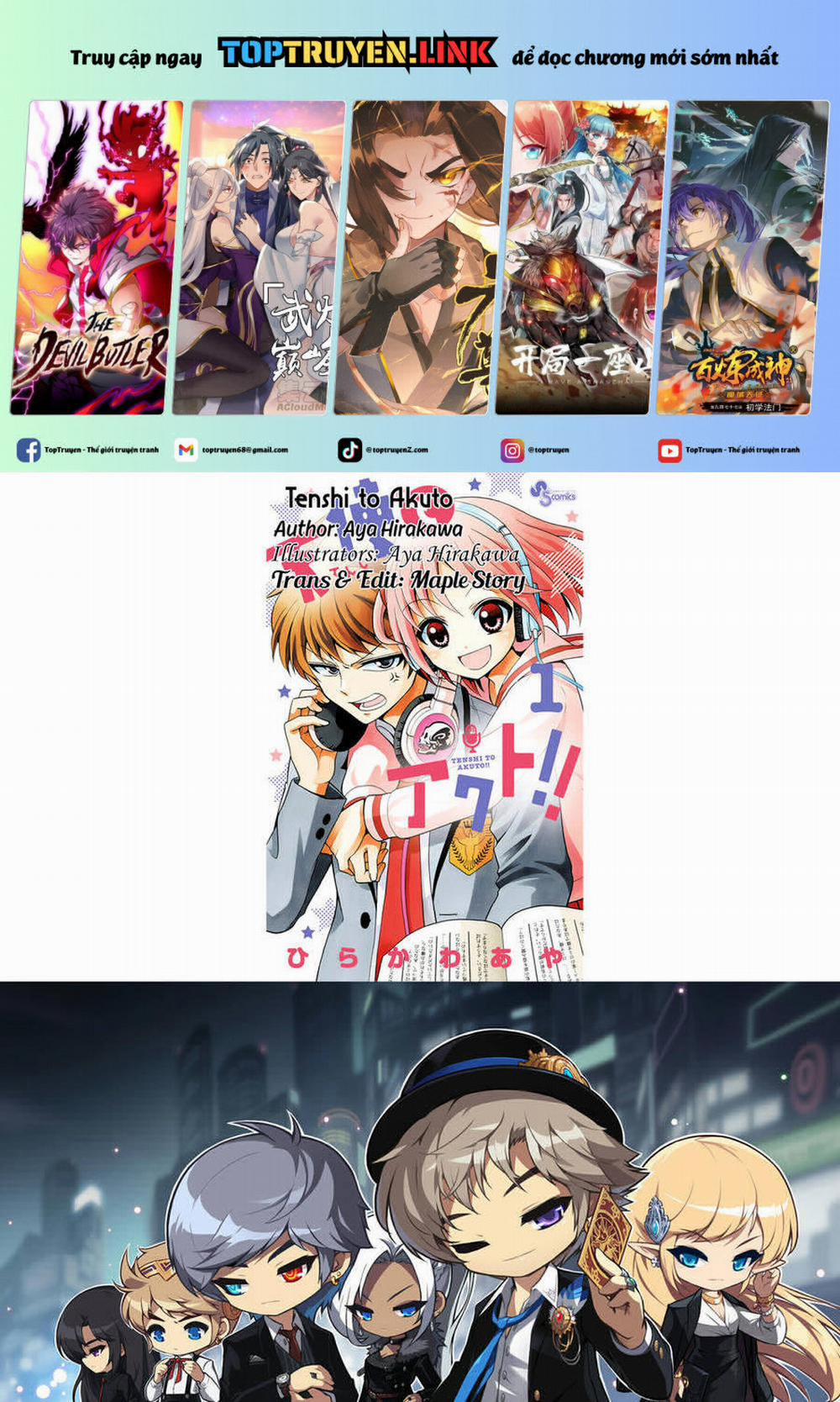 Tenshi To Akuto!! 2 trang 0