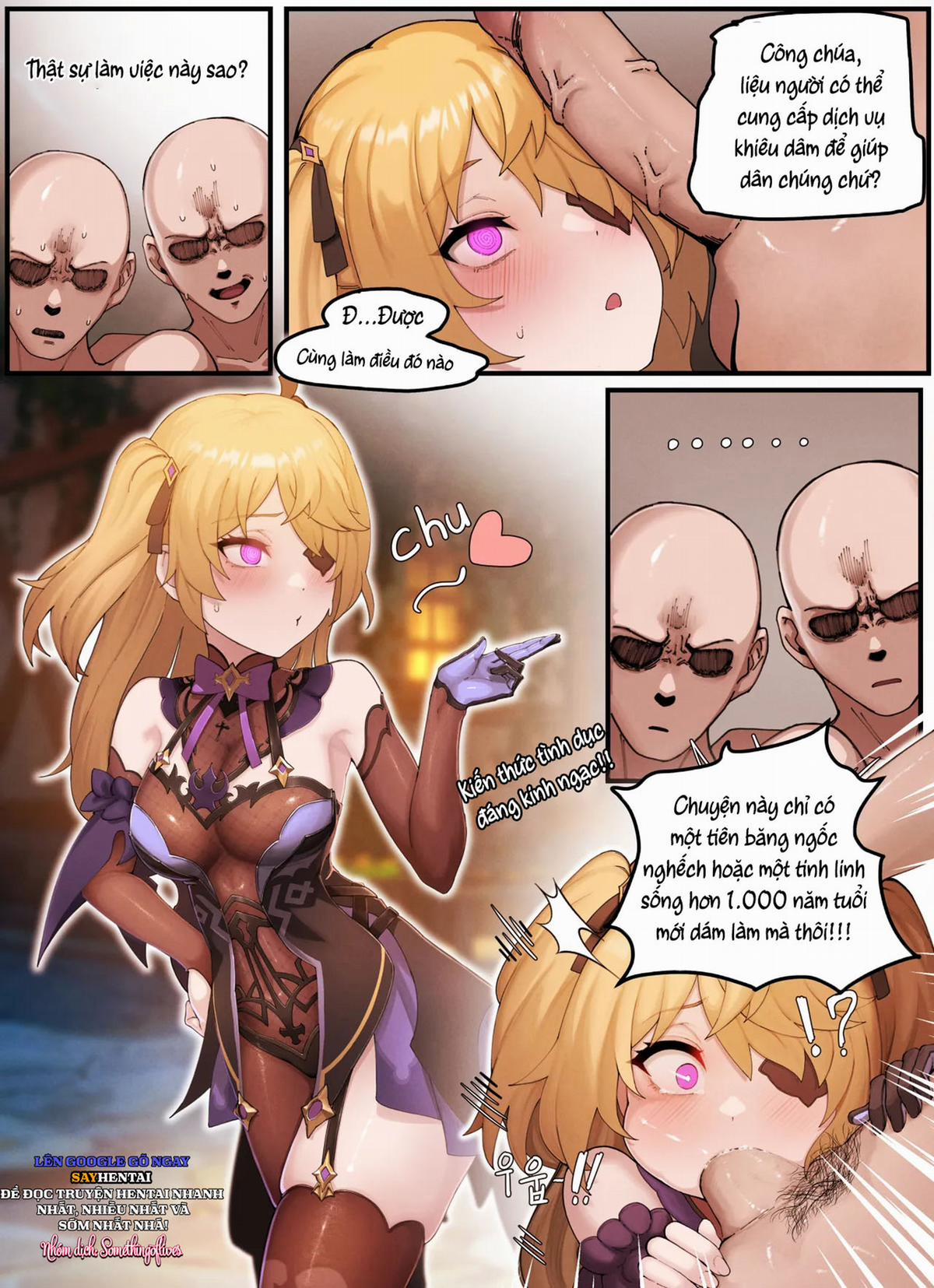 Teyvat Gravure phần 5_ Fischl - Không che 1 trang 3