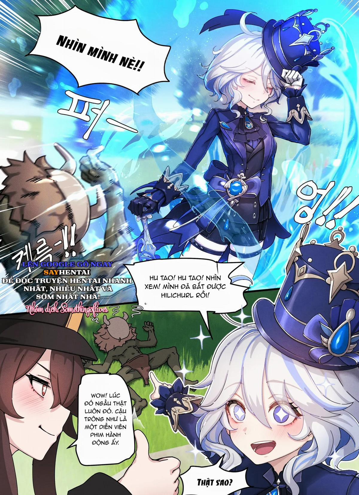 Teyvat Gravure phần 8: Hu Tao và Furina 1 trang 2