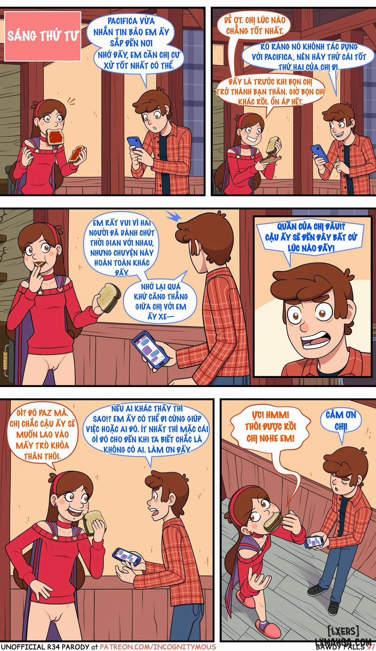 Thác Dâm Đãng (Gravity Falls) 0.3 trang 3