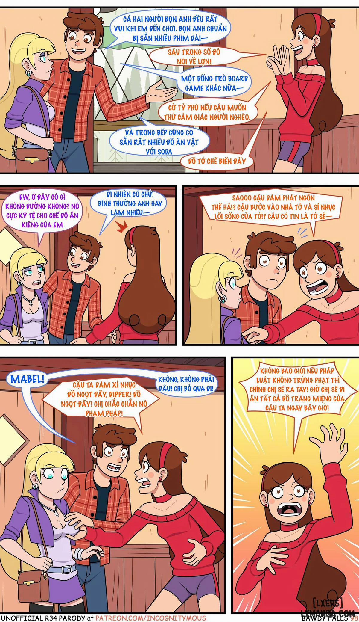 Thác Dâm Đãng (Gravity Falls) 0.3 trang 4