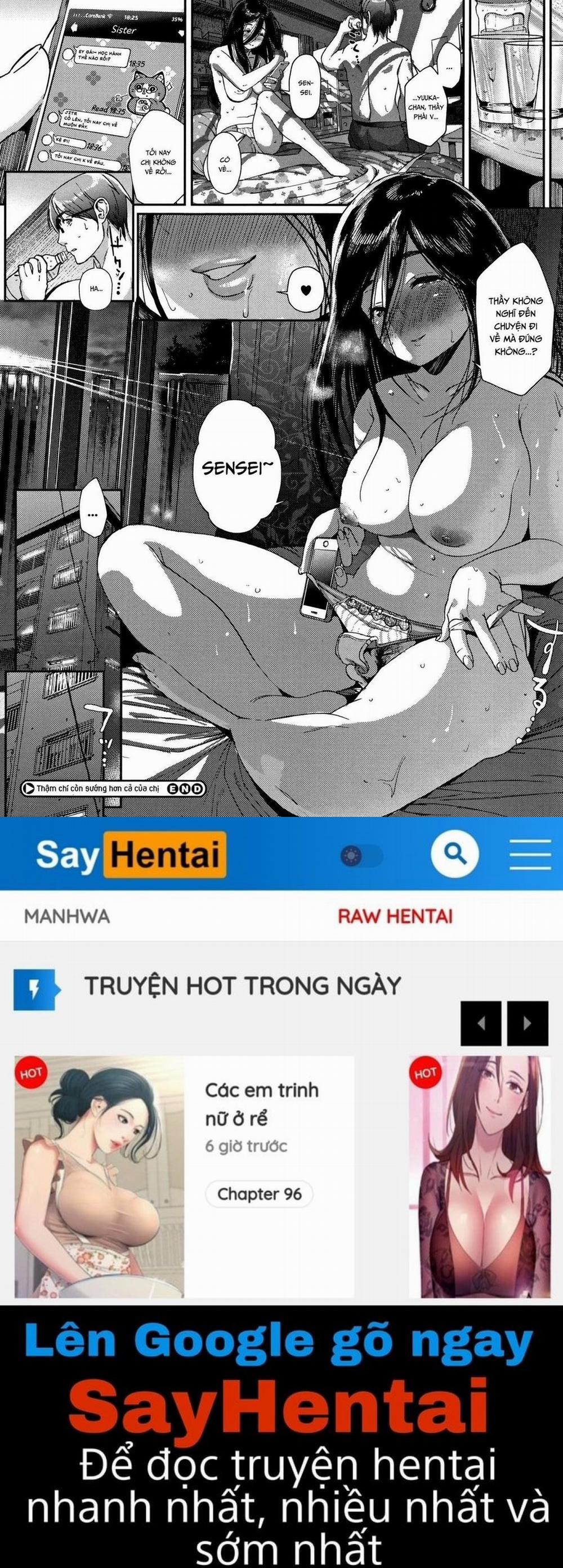 Thậm chí cô em còn sướng hơn cả cô chị… Oneshot trang 24