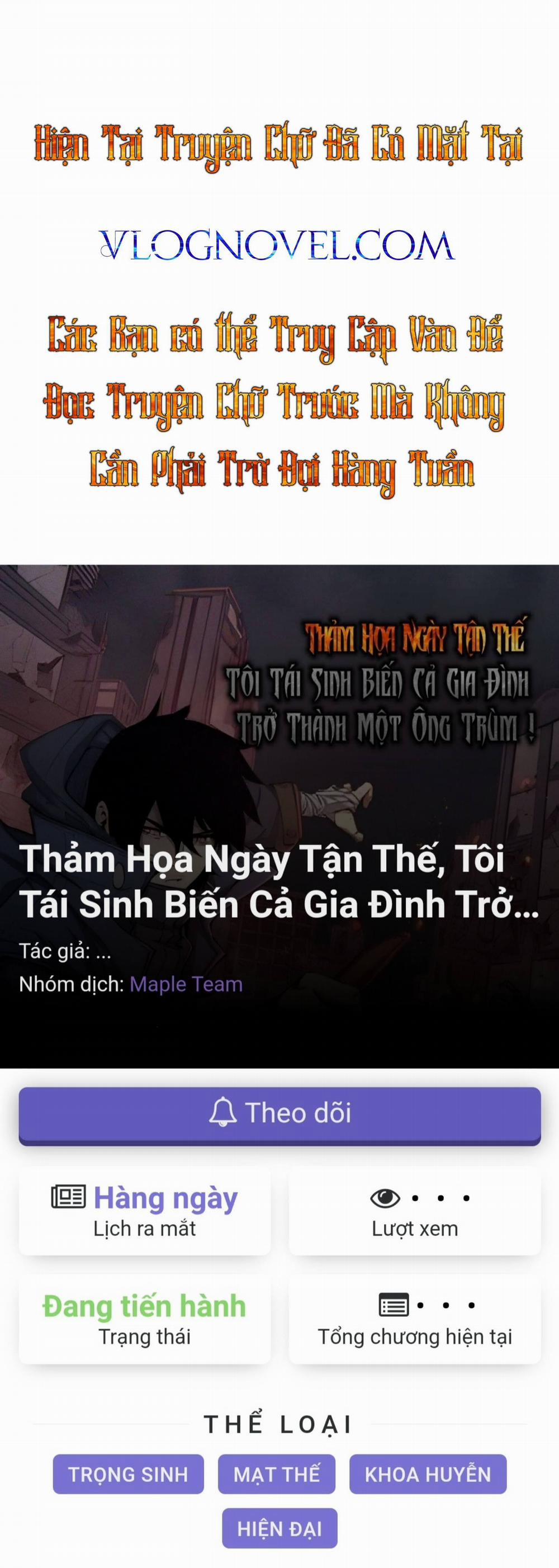 Thảm Họa Ngày Tận Thế, Tôi Tái Sinh Biến Cả Gia Đình Trở Thành Một Ông Trùm! 12 trang 9