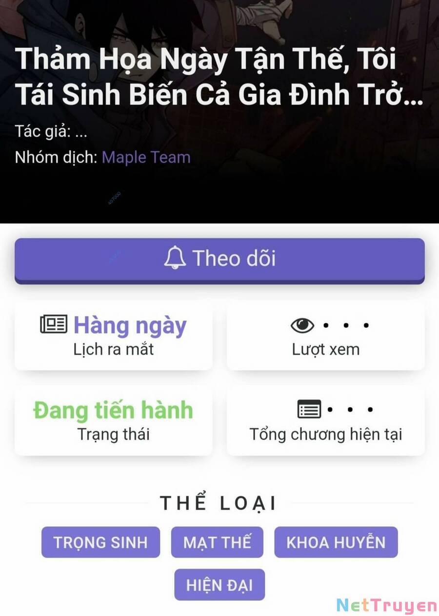 Thảm Họa Ngày Tận Thế, Tôi Tái Sinh Biến Cả Gia Đình Trở Thành Một Ông Trùm! 13 trang 88