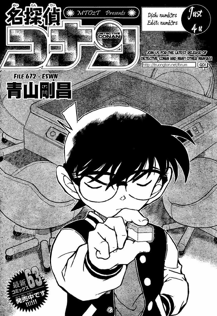 Thám Tử Conan 672 trang 1