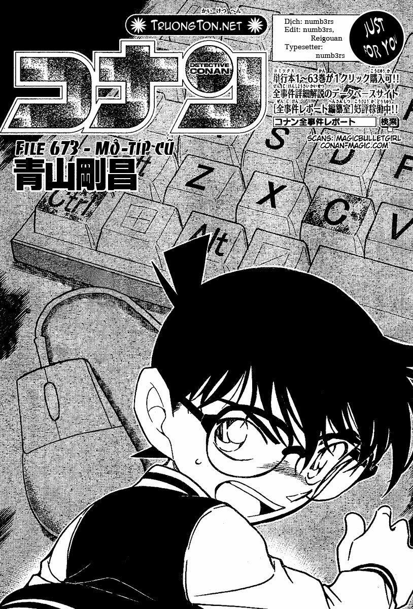 Thám Tử Conan 673 trang 1