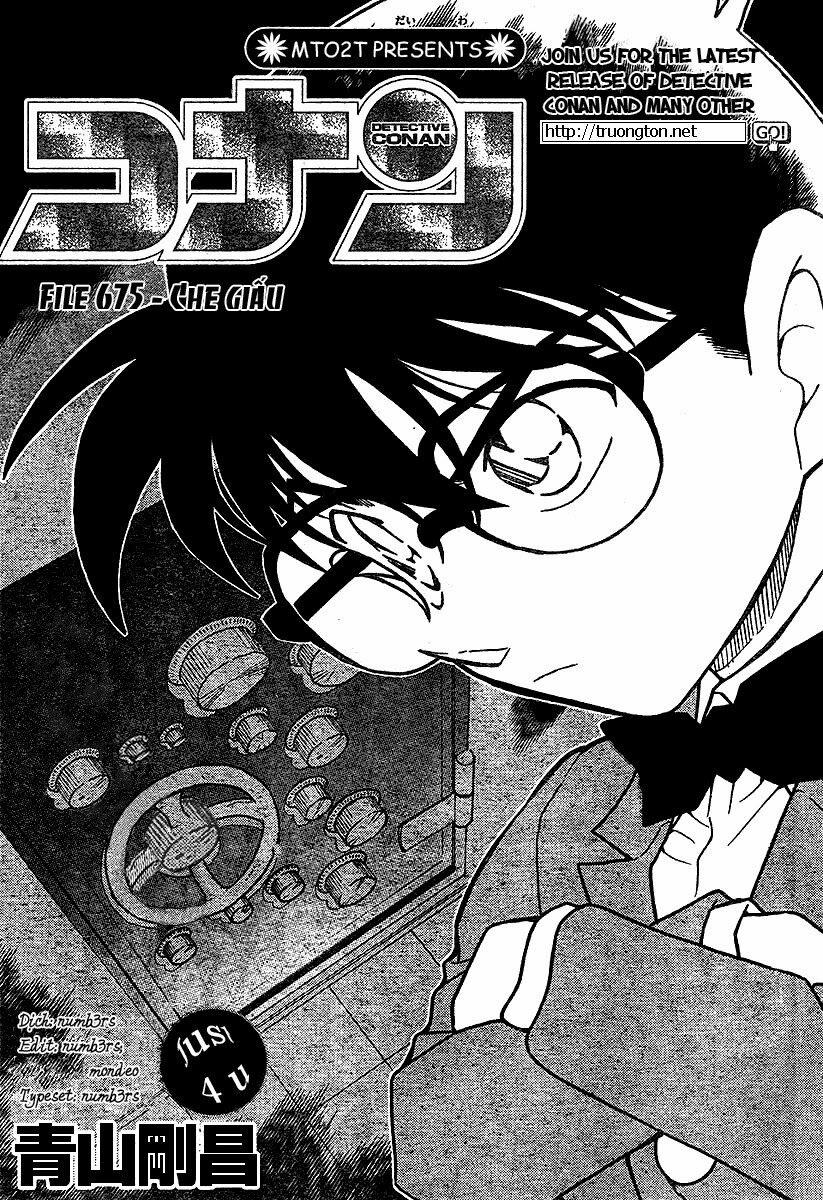 Thám Tử Conan 675 trang 1
