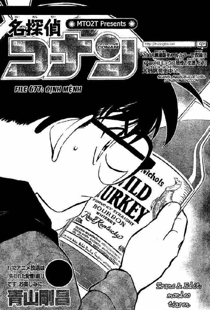 Thám Tử Conan 677 trang 1