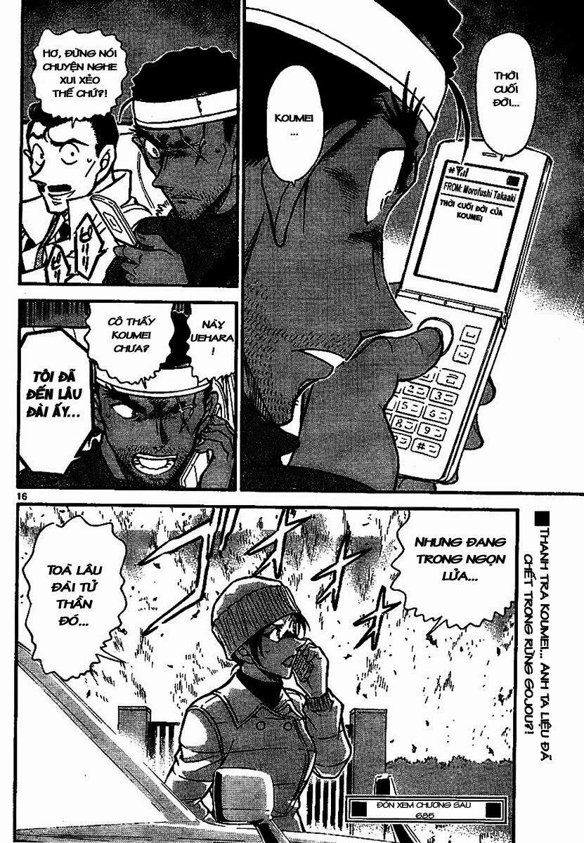 Thám Tử Conan 684 trang 15