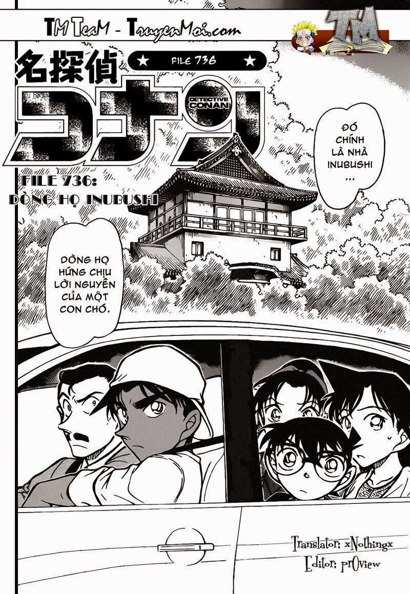 Thám Tử Conan 736 trang 1