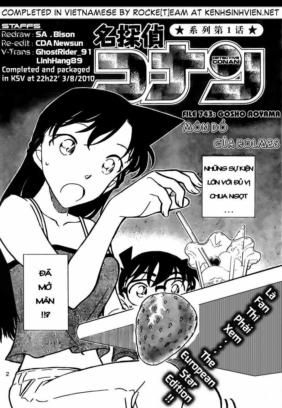 Thám Tử Conan 743 trang 1