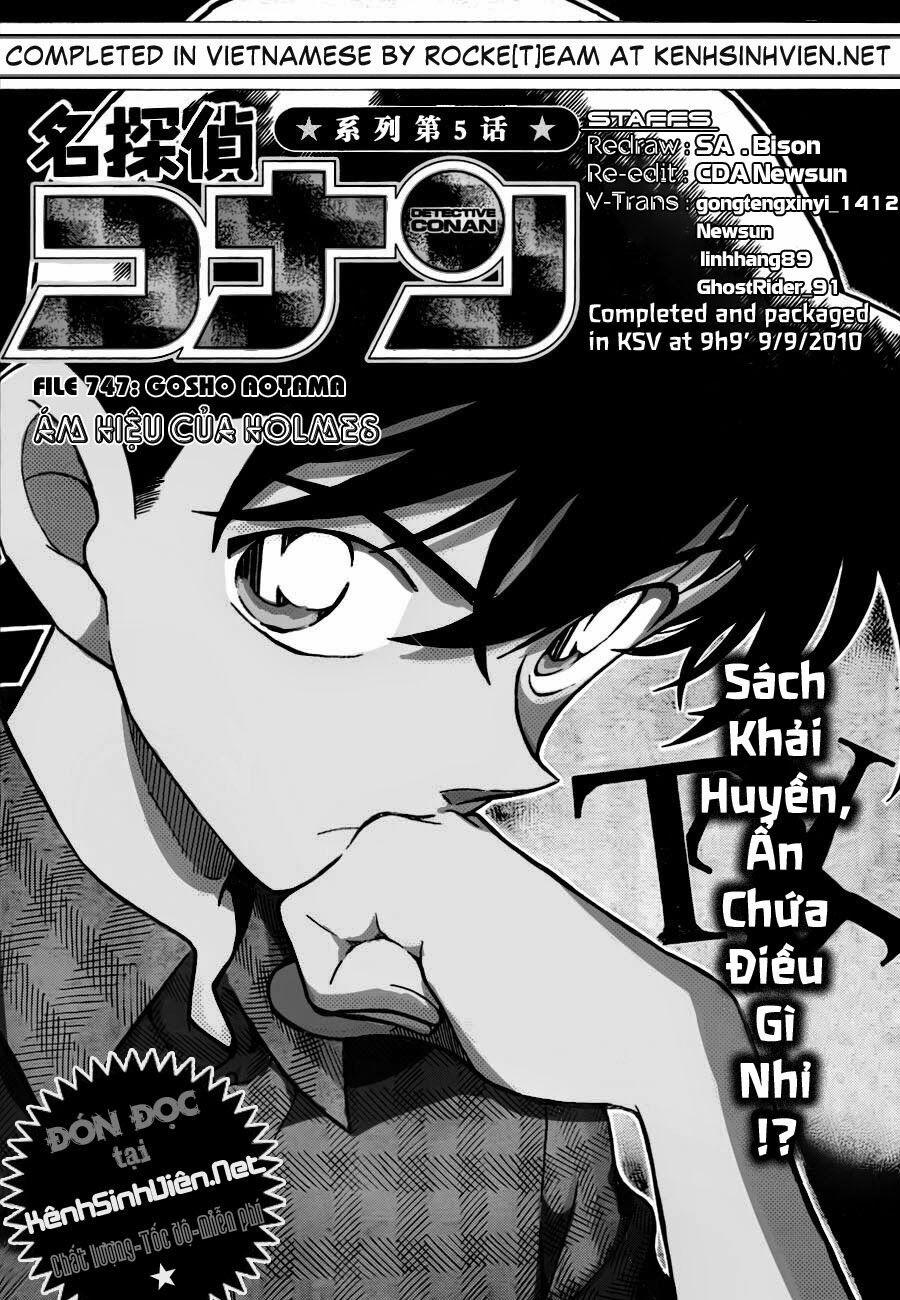 Thám Tử Conan 747 trang 1