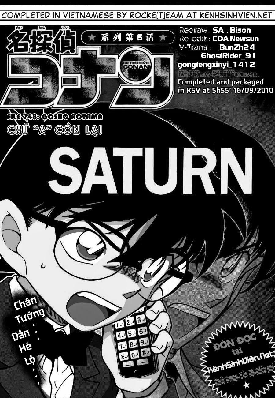 Thám Tử Conan 748 trang 1