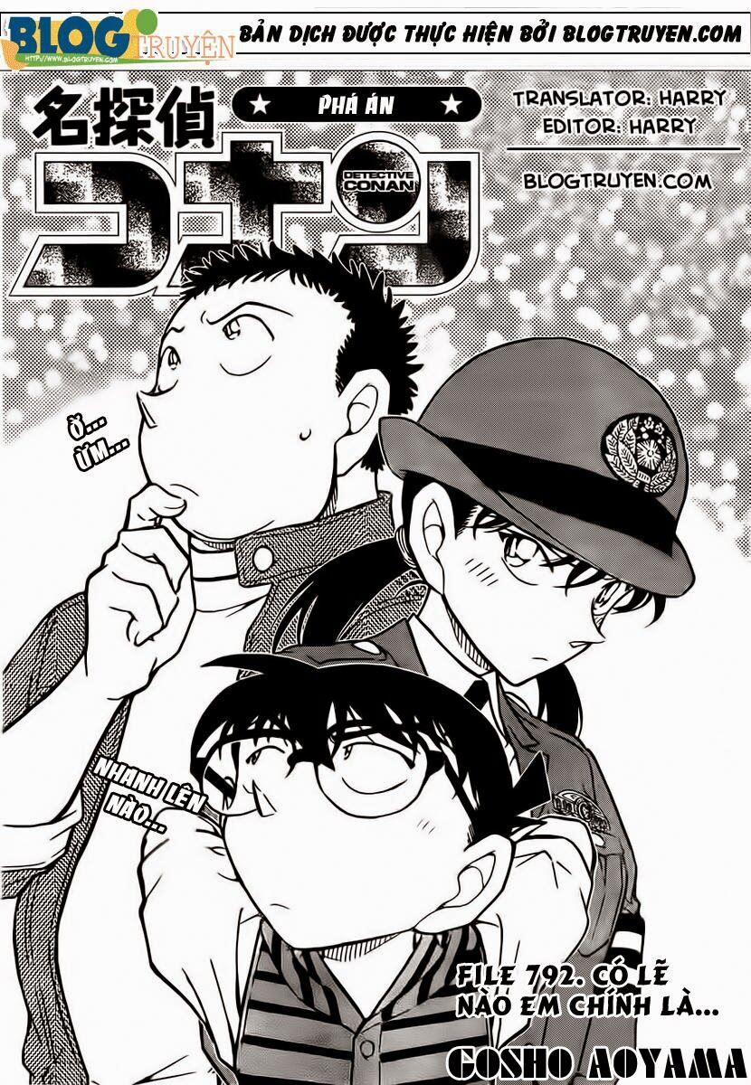 Thám Tử Conan 792 trang 1