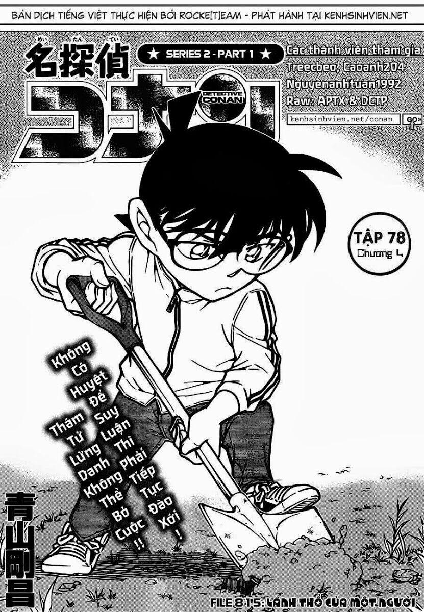 Thám Tử Conan 815 trang 2