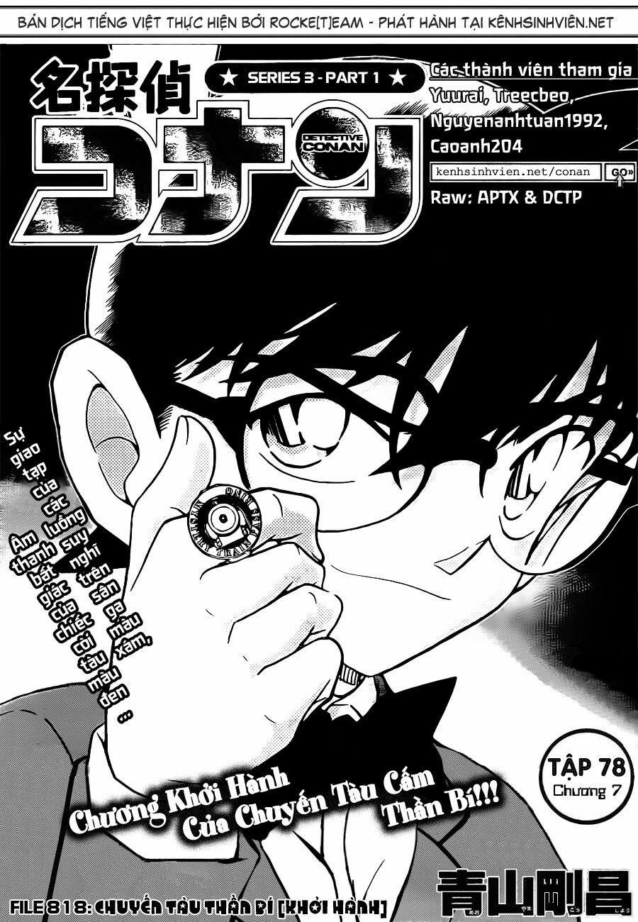Thám Tử Conan 818 trang 1