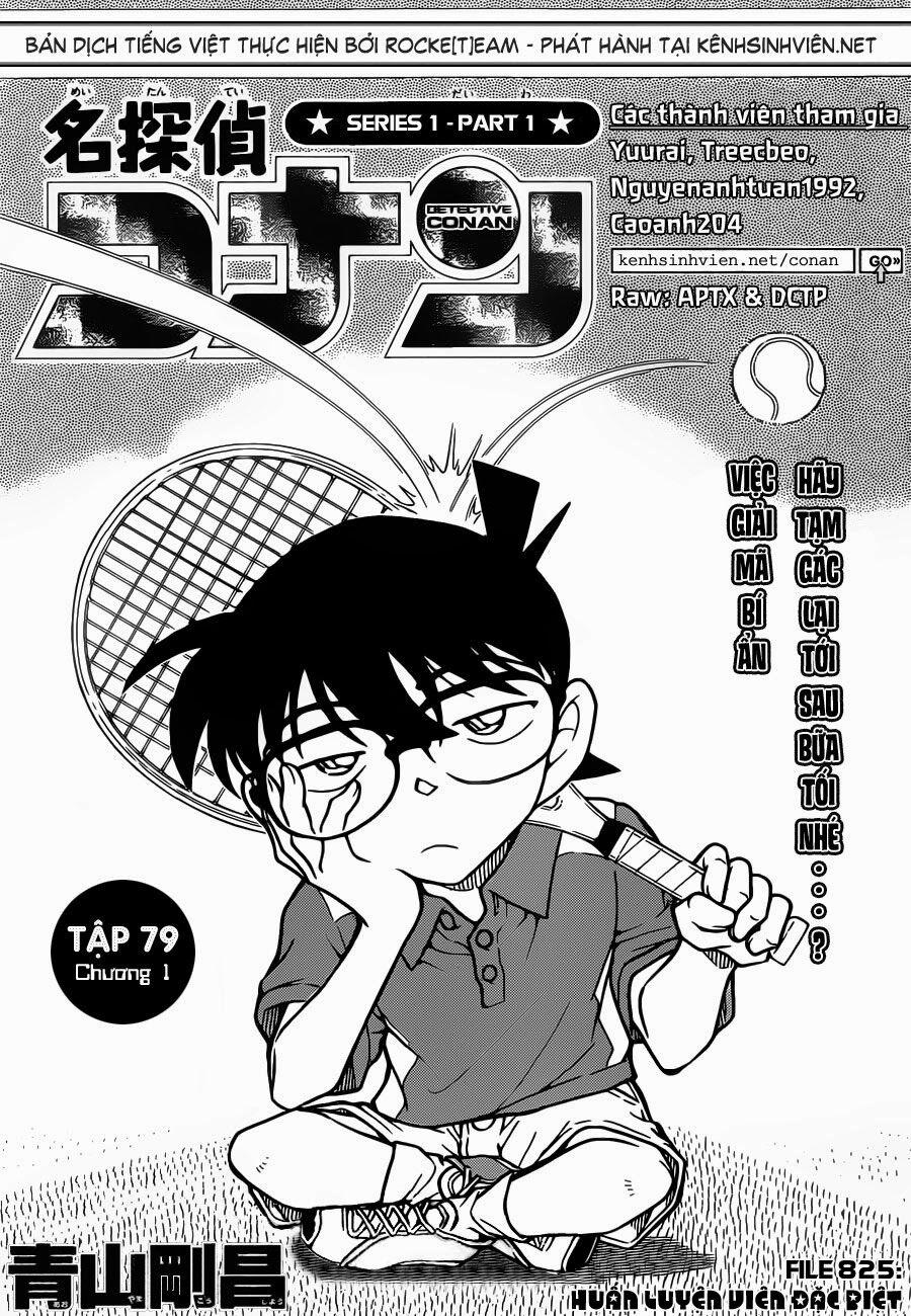 Thám Tử Conan 825 trang 1