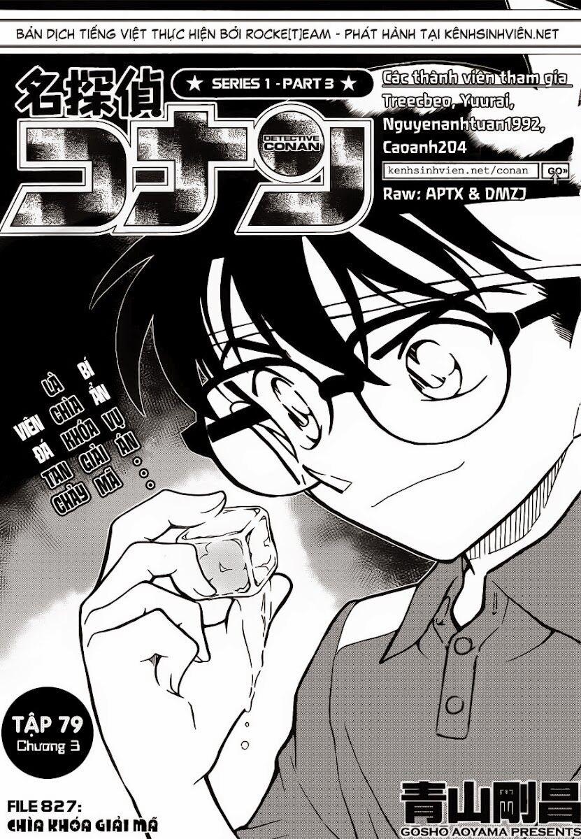 Thám Tử Conan 827 trang 1