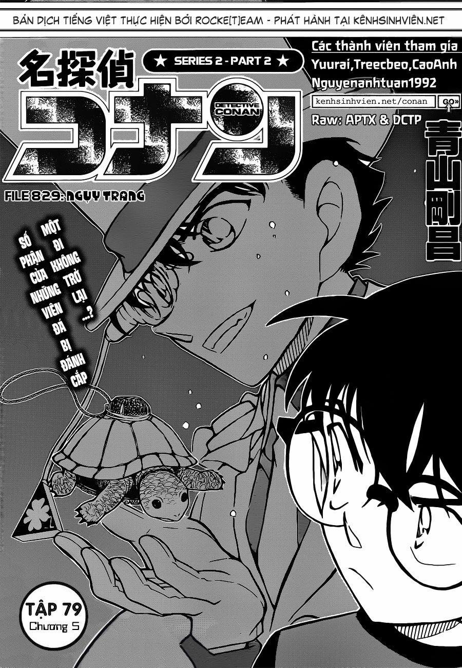 Thám Tử Conan 829 trang 1