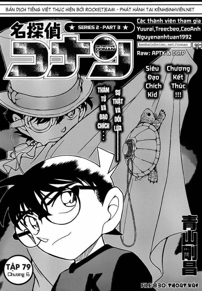 Thám Tử Conan 830 trang 2