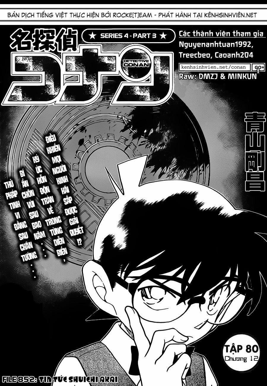 Thám Tử Conan 852 trang 1