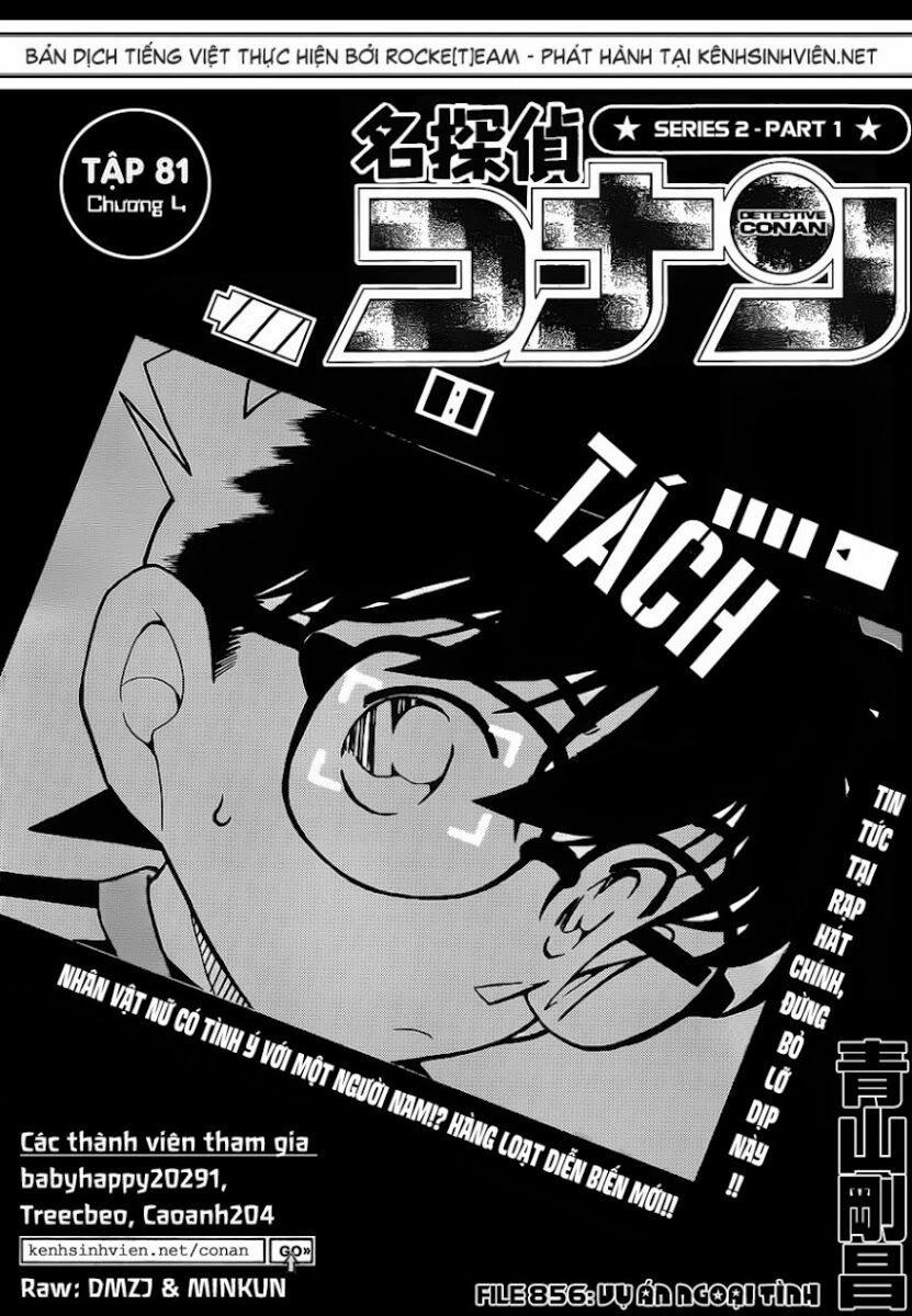Thám Tử Conan 856 trang 1