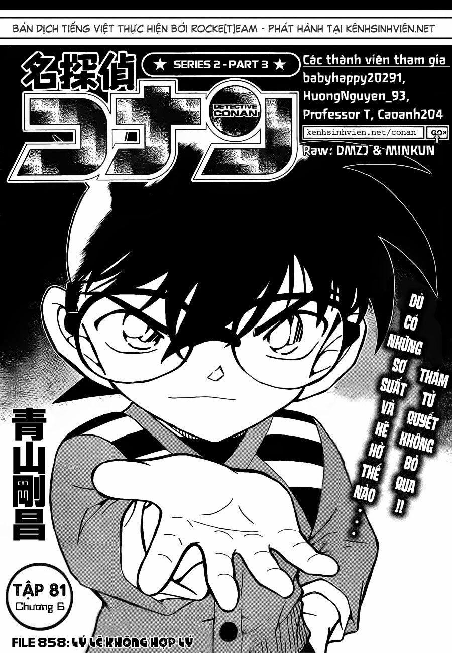 Thám Tử Conan 858 trang 1