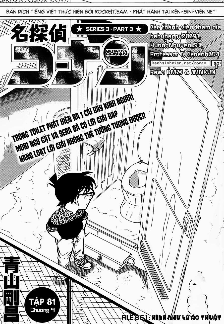 Thám Tử Conan 861 trang 3