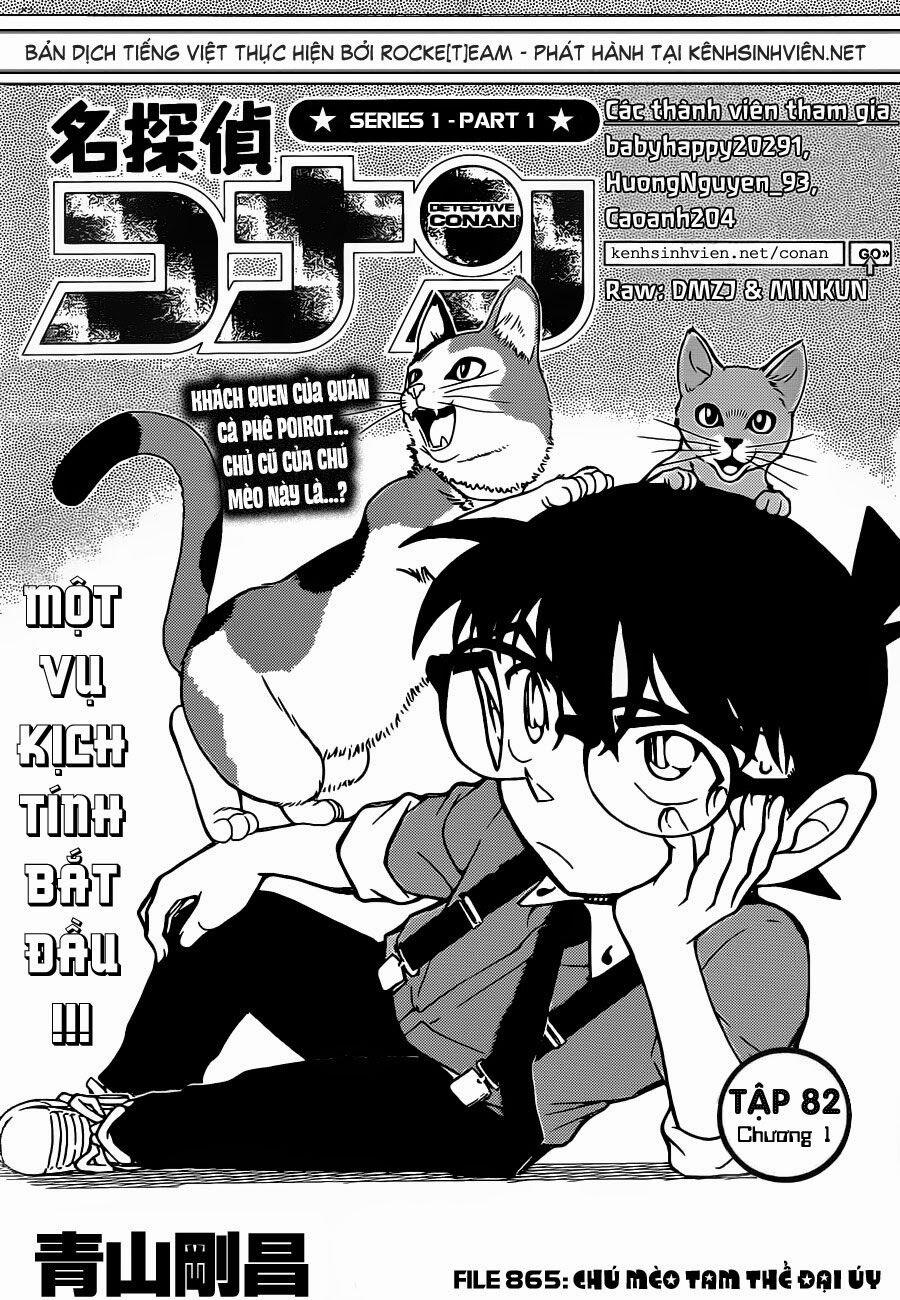 Thám Tử Conan 865 trang 1
