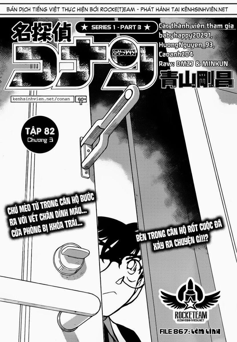 Thám Tử Conan 867 trang 1