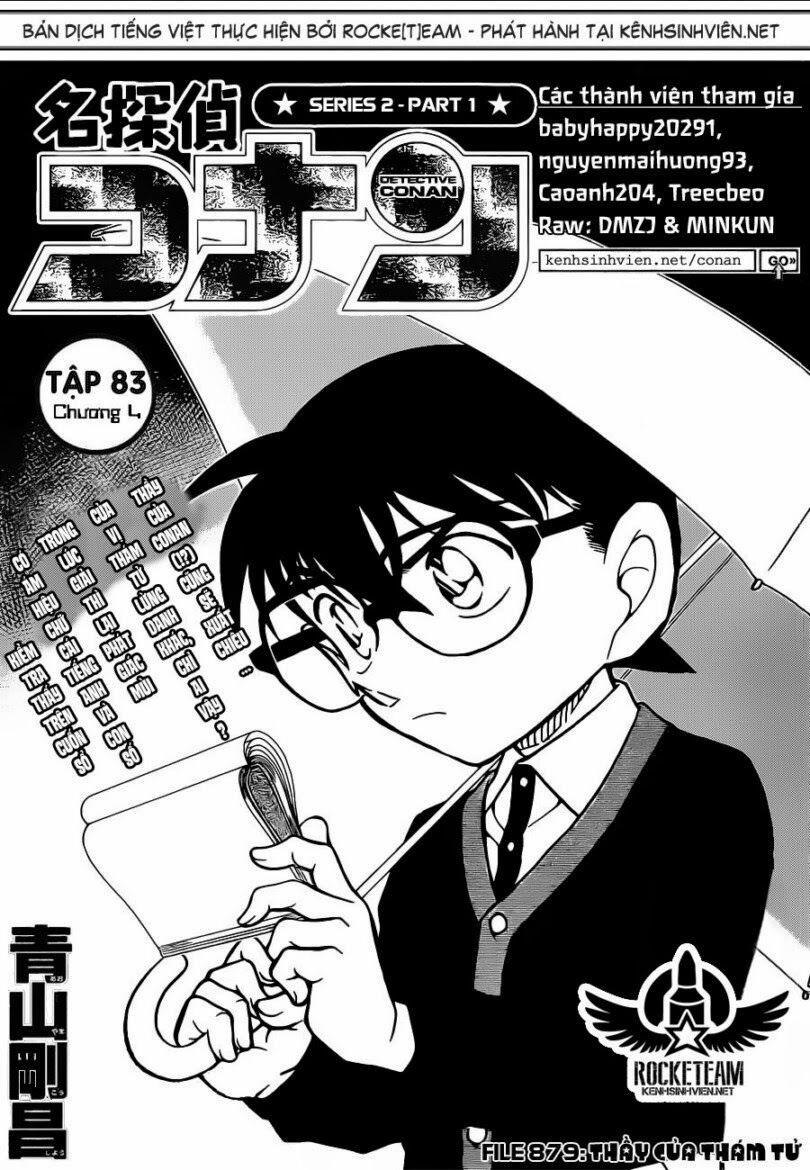 Thám Tử Conan 879 trang 1