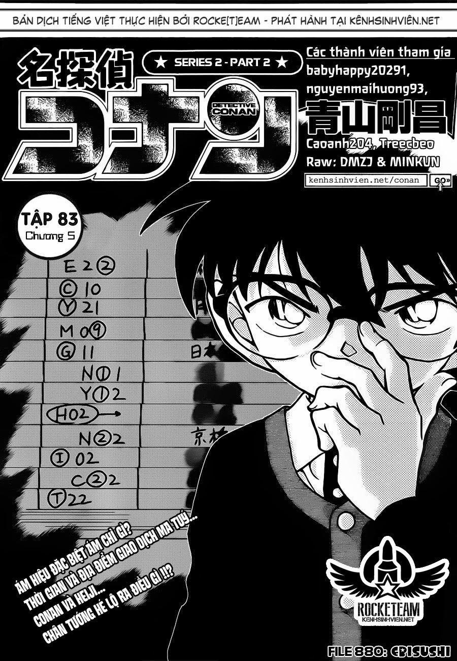 Thám Tử Conan 880 trang 1