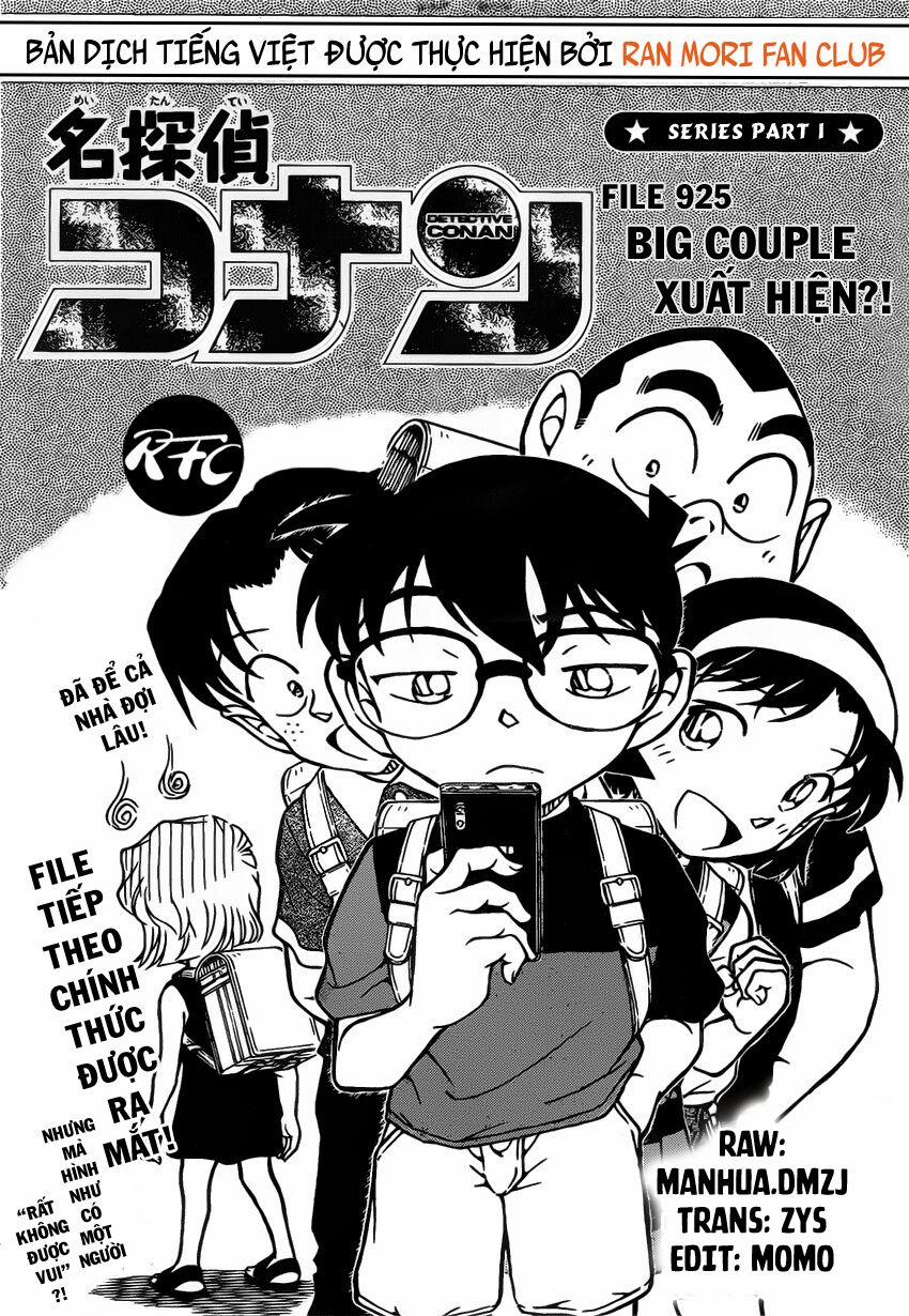 Thám Tử Conan 925 trang 1