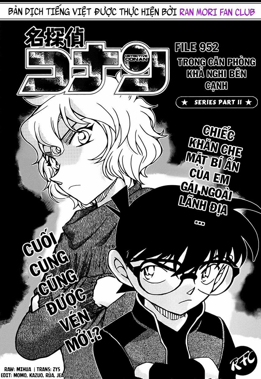 Thám Tử Conan 952 trang 1