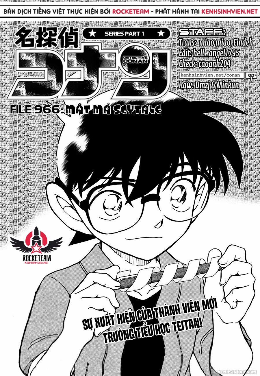 Thám Tử Conan 966 trang 1